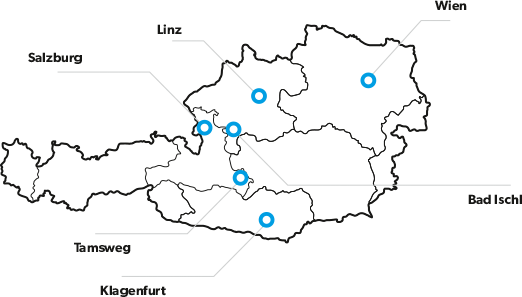 Pagitsch Standorte Österreich